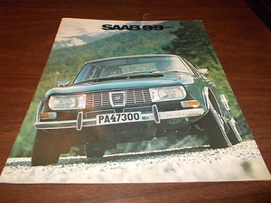 Saab 99 1971 catálogo de ventas de 20 páginas - Imagen 1 de 2