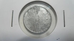 China Manchukuo 1 Fen Reduced Size, KT 11 / 1944, XF rust - Picture 1 of 2