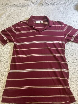 Aeropostale Collared Boys Small Red Striped - Image 1 of 4