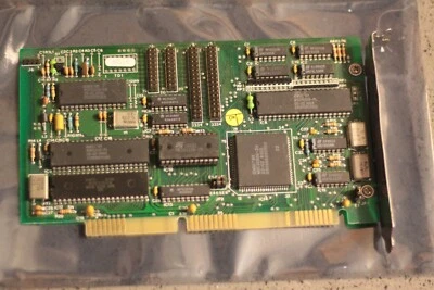 Western Digital WD42C22A-JU 16 bit ISA AT MFM HDD FDD controller card HLC-1750B - Image 1 of 3