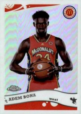 2022 Topps Chrome #2K6-22 Adem Bona 2006 Topps McDonald's All-American - Image 1 of 2