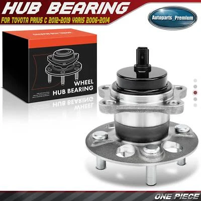 Rear LH or RH Wheel Hub Bearing Assembly for Scion iQ 2013 Toyota Prius C Yaris - Image 1 of 4