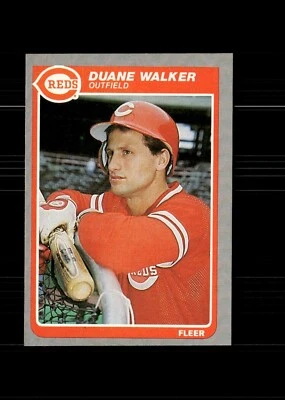 1985 Fleer - Duane Walker #554 - Image 1 of 2