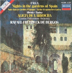Falla - Nights In The Gardens Of Spain (CD 1984) Albéniz; Turina; De Burgos - Picture 1 of 2