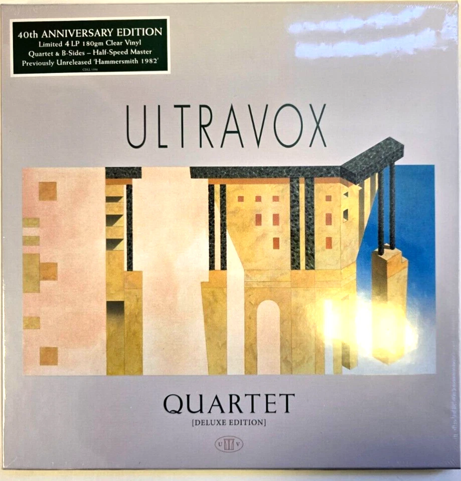 Ultravox Quartet 4 x LP Album vinyl record Boxset remastered coloured limited ed - Image 1 of 4