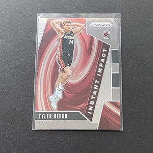 2019-20 Panini Prizm Tyler Herro Rookie Card RC Instant Impact Miami Heat - Picture 1 of 2