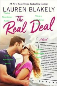 NEW LAUREN BLAKELY THE REAL DEAL PAPERBACK W/ PRESS RELEASE FREE SHIP USA - Picture 1 of 1