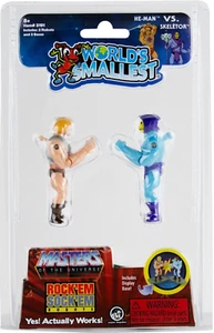 Calzino più piccolo del mondo He-Man Skeletor MOTU ROCK'em robot Masters Universe giocattolo - Foto 1 di 4