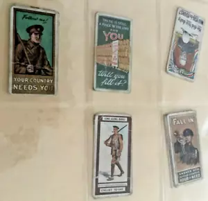 10 WILLS CIGARETTE CARDS - RECRUITING POSTERS - Picture 1 of 2