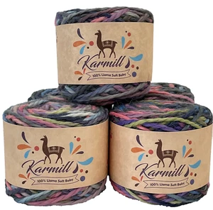 Lamawolle 100 % Lama weich Baby Sperrgarn Menge 5 Knäuel Farbe Fantasy FL2 - Bild 1 von 5