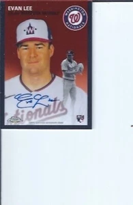 Evan Lee 2023 Topps Chrome Platinum RC Autograph - Picture 1 of 1