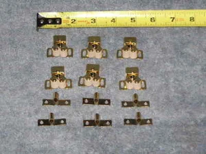 6 SETS RV Trailer Camper Twin Roller Door Catch Cabinet Latch Cupboard Lock - Picture 1 of 7