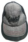 Snap On Mesh Tweed Trucker Hat Snap-On Tools Grey Black Snapback 2012