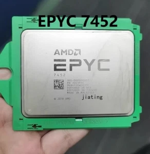 AMD EPYC 7452 cpu processor 32 cores 64 threads 2.35GHz 3.35GHz 155w unlocked - Afbeelding 1 van 1