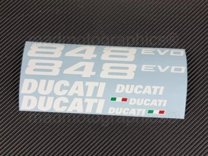 Vinilo de alta calidad tamaño fabricante de equipos originales DUCATI 848 EVO carenado tanque calcomanías 848Evo - Imagen 1 de 3
