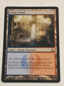 Steam Vents Guildpact NM MAGIC THE GATHERING CARD 2006 - Picture 1 of 2