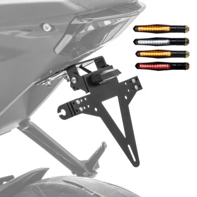 Support de Plaque + Clignotants pour Ducati Monster 821 / 797 / 696 TH4 - Photo 1/4