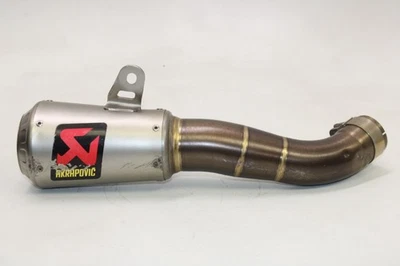 15-25 YAMAHA YZF R3 EXHAUST PIPE MUFFLER SLIP ON CAN SILENCER AKRAPOVIC - Image 1 of 4