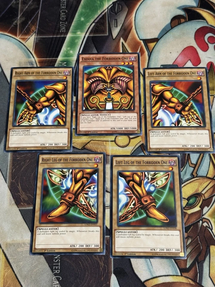 Yugioh! Exodia The Fobidden One Set - LDK2 - LDK2-ENY04 - NM - Image 1 of 1