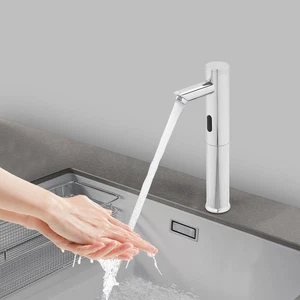 Sensore infrarossi rubinetto automatico bagno lavabo miscelatore - Foto 1 di 18