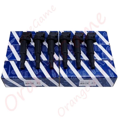 6 Set Genuine OEM 12137594937 Ignition Coils 0221504470 For Bosch BMW 325i 328i - Imagem 1 de 4