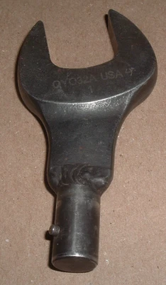 Vástago de cabeza en Y extremo abierto de 1" pulgadas QYO40A EE. UU. - Cabeza de llave dinamométrica Foto 1 de 2