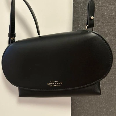 Smythson Shoulder Crossbody Bag Purse Leather w/Dust Bag NWOT - Image 1 of 4