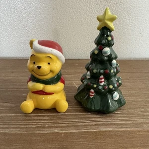 Disney Winnie Puuh Weihnachtsbaum Feiertag Zeremonie Salz & Pfefferstreuer - Bild 1 von 8