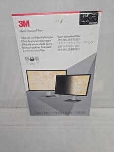 Filtre de confidentialité occultant sans cadre 3M PF215W9B 16:9 pour moniteur 21,5" - Noir Neuf - Photo 1/2