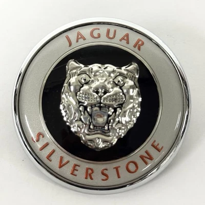 Jaguar X100 XKR Silverstone 2001 emblema delantero HJB5903AA OEM Foto 1 de 4