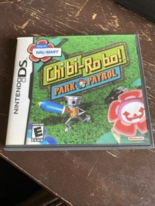Chibi-Robo: Park Patrol (Nintendo DS, 2007) solo estuche y manual. No Game Clean - Imagen 1 de 5