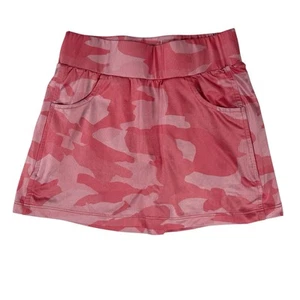 Garb Inc Youth Girls Golf Skort Pink Camouflage Print 5-6 years Tennis Skirt UPF - Picture 1 of 8