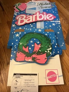 Vintage Barbie Store Display Schild 1996 Karton Laden Deko rosa Puppe - Bild 1 von 9