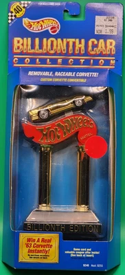 Colección de autos Hot Wheels Billionth Car 1990 de colección - Corvette Stingray personalizado Foto 1 de 2
