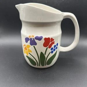 Brocca vintage con disegno floreale Nina "Helga" ~ Made W-Germany - Foto 1 di 6