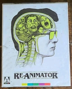 Re-Animator (Blu-ray, 2017) Arrow Limited Edition 2-Disc H.P. Lovecraft OOP - Picture 1 of 2