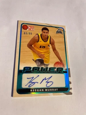 2022 Leaf Pro Set Keegan Murray POWER AUTO /99 - Image 1 of 2