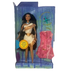 Vintage Mattel Disney 1995 Pocahontas Sun Colors Flit Ring Barbie Doll #13328 - Picture 1 of 5