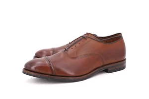 NUEVO | $450 ALLEN EDMONDS 14 D QUINTA AVENIDA GORRA CHILE OSCURO OXFORD BALMORAL - Imagen 1 de 13