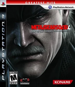 Metal Gear Solid 4 Guns of the Patriots PlayStation 3 PS3 Greatest Hits Neu - Bild 1 von 1