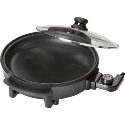 Clatronic Partypfanne 1500W Ø 32 cm Pizzapfanne Elektro Pfanne Bräter Bratpfanne - Bild 1 von 4