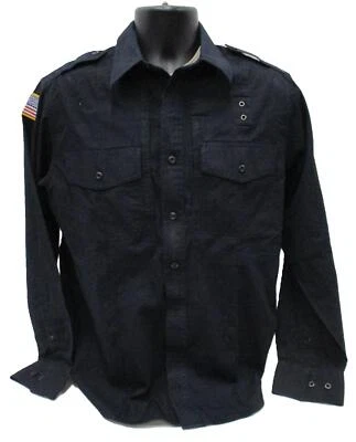 5.11 TACTICAL MIDNIGHT BLUE SECURITY LEO LONG SLEEVE DRESS SHIRT MEDIUM/REGULAR - Image 1 of 4