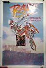 1986 RAD EIN BLATT GEROLLTES FILMPOSTER BMX ROLLE KLASSIKER ORIGINAL POSTER 27x41