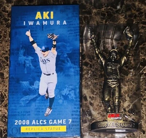 Statua replica Tampa Bay Rays Aki Iwamura 2008 ALCS gioco 7 2023 SGA NUOVA - Foto 1 di 7