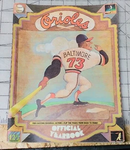 1973 BALTIMORE ORIOLES Official BASEBALL YEARBOOK - Picture 1 of 5