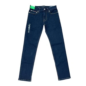 NWT Tommy Hilfiger Men's Stretch Premium Denim Slim Fit Straight Indigo Jeans - Picture 1 of 15