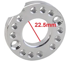 22.5mm I.D. INTAKE MANIFOLD PLATE ADJUSTER for PIT DIRT BIKE CARBURETOR IN09 - Picture 1 of 3