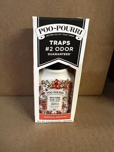POO~POURRI TROPICAL HIBISCUS Before*You*Go Bathroom Toilet Spray 2 oz. -NIB - Picture 1 of 1