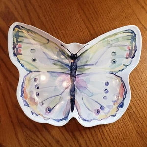 Bandeja de mariposas de colección y gnomo ¡pertenecen juntos! Elfos, duendes, gnomos - Imagen 1 de 11