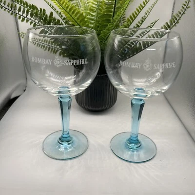 2 X Bombay Sapphire Large 62cl Balloon Gin Glas New unused Fast Delivery Gift - Image 1 of 4